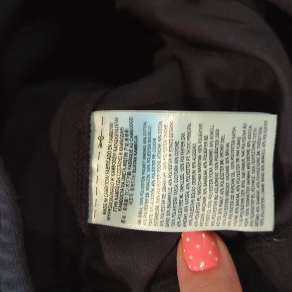 Vans Micro Mini Shorts Women's Size Small Black White Pockets - Picture 6 of 8